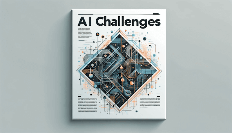 illustration of challenges when combining AI and feature management