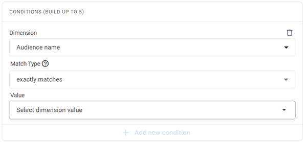 Setting up fields for comparison