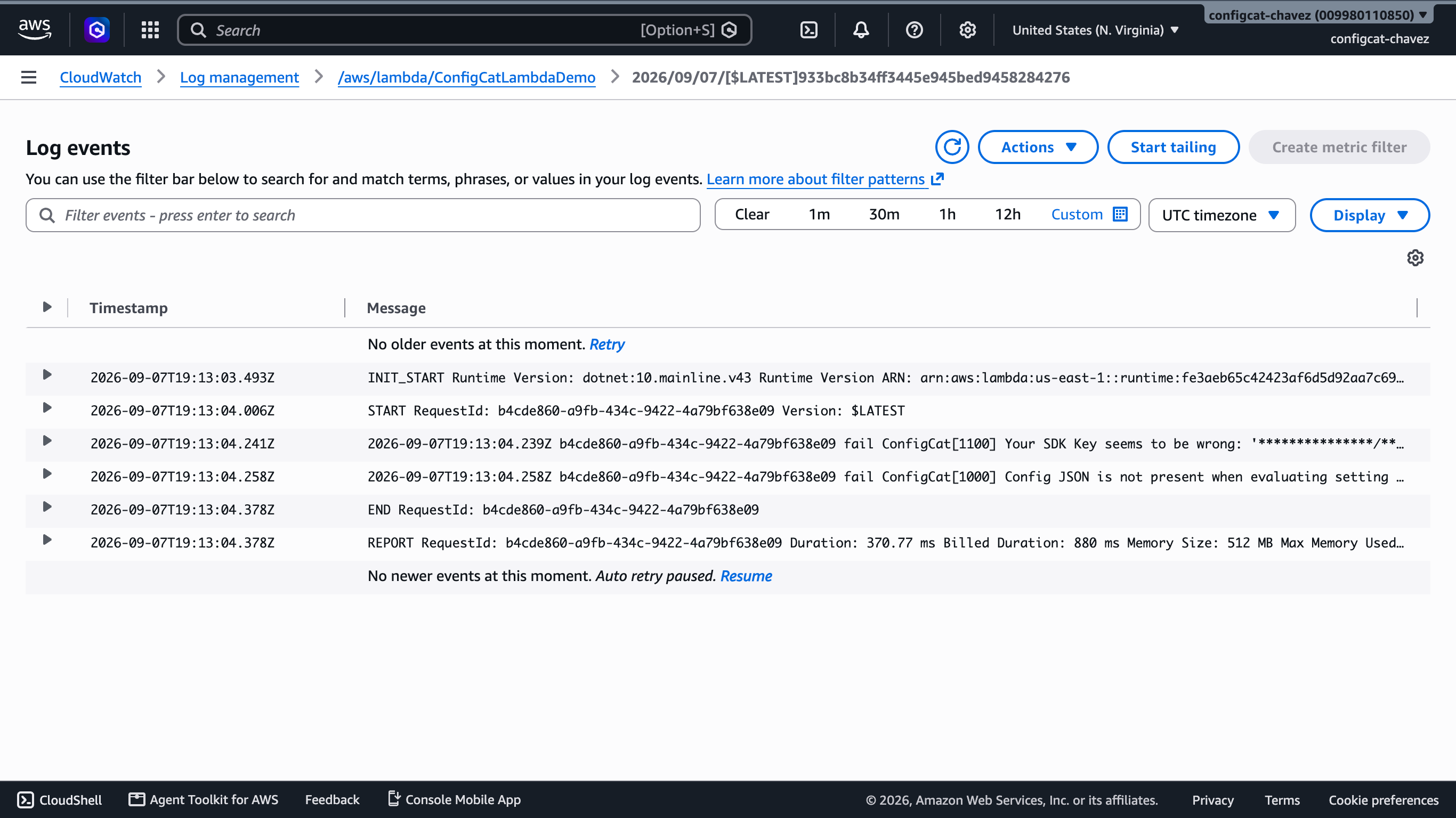 CloudWatch Logs