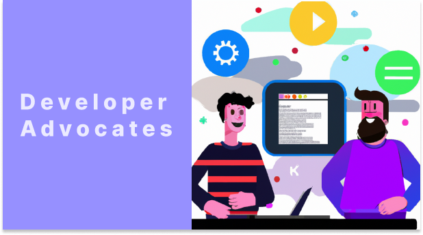 Who is a developer advocate
