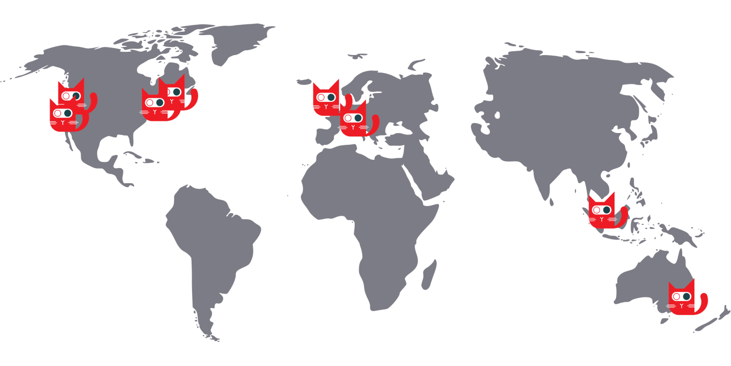 ConfigCat&#39;s global CDN servers