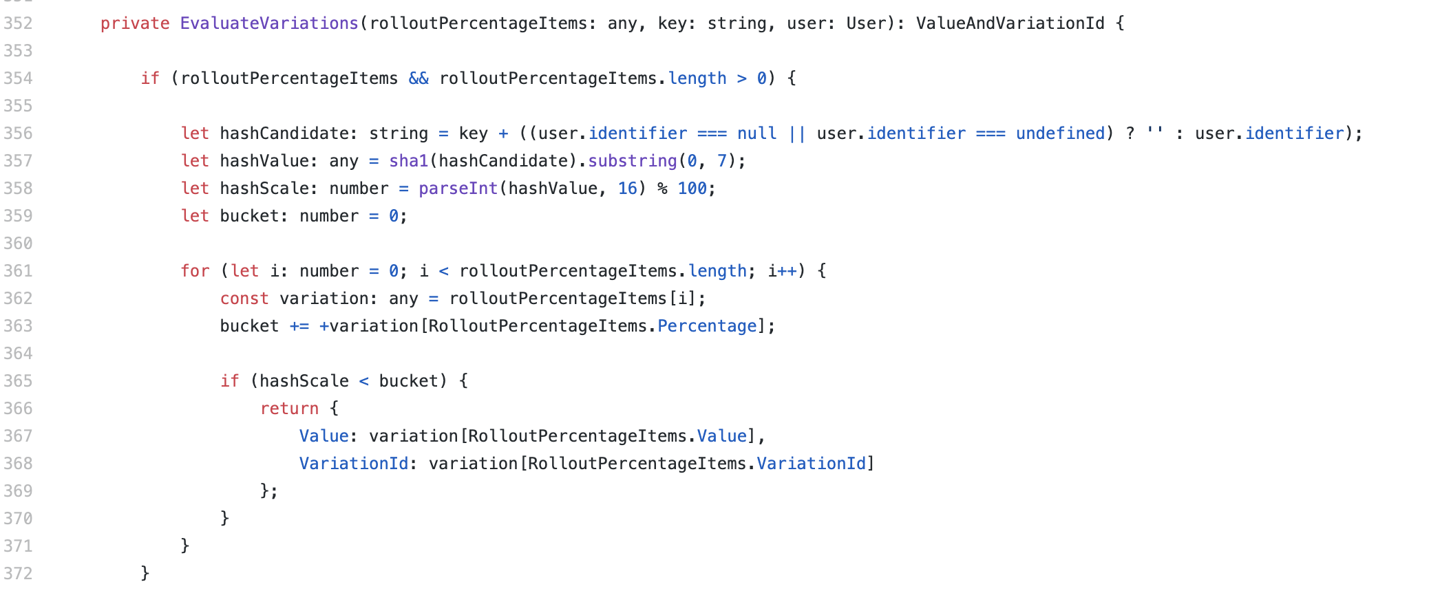 ConfigCat&#39;s Reliability Percentage Evaluation