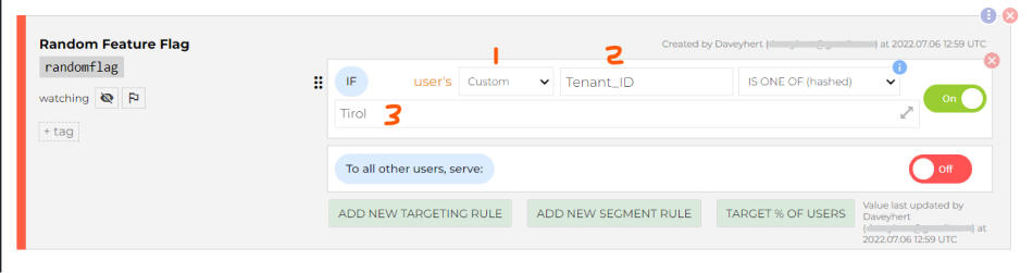 Set Custom Tenant Attribute