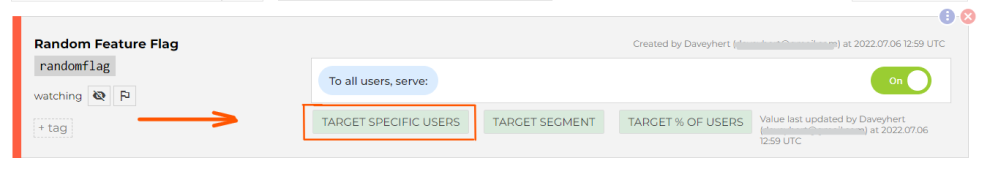 Target Specific Tenant Users