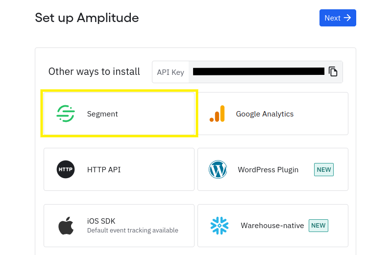 Amplitude connection