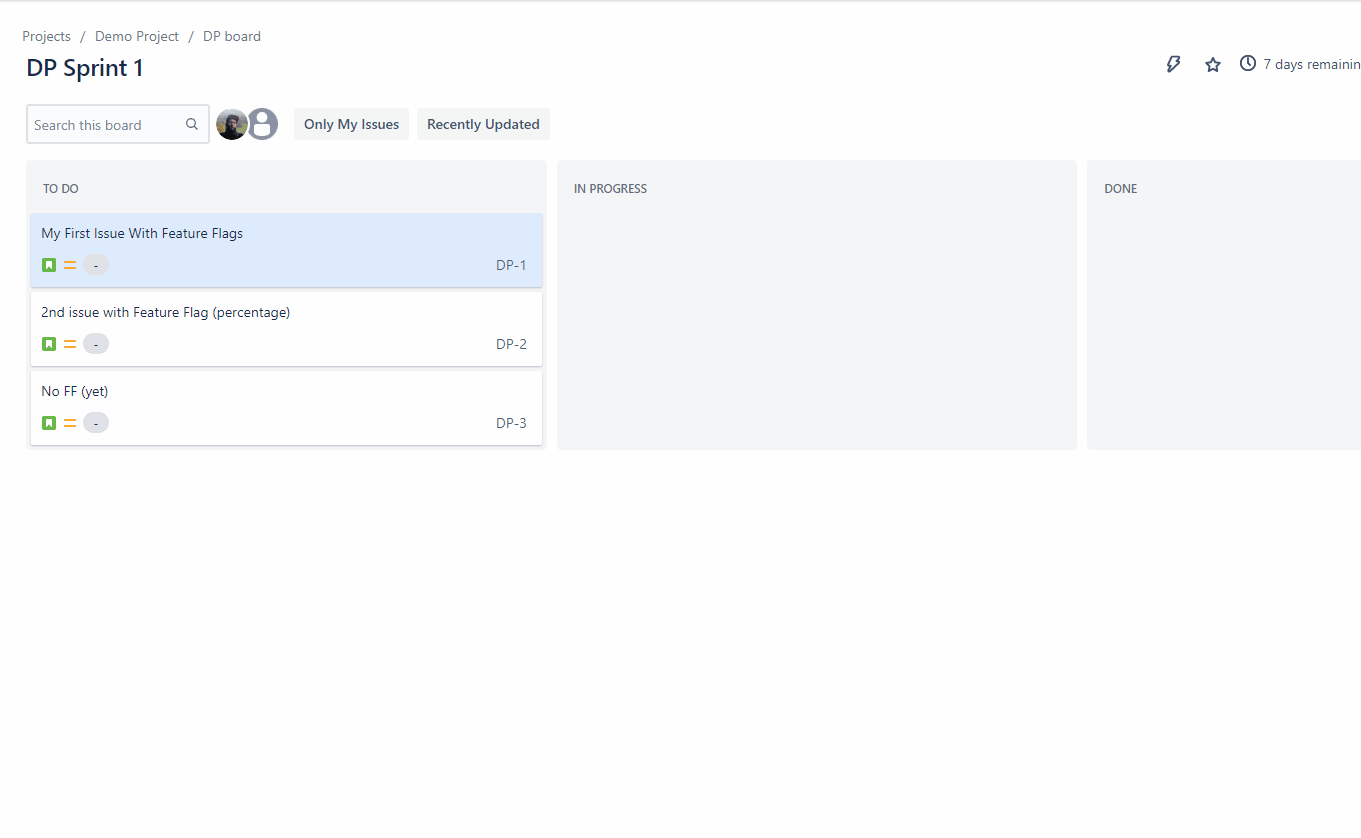View and Edit linked feature flags in Jira Cloud Plugin