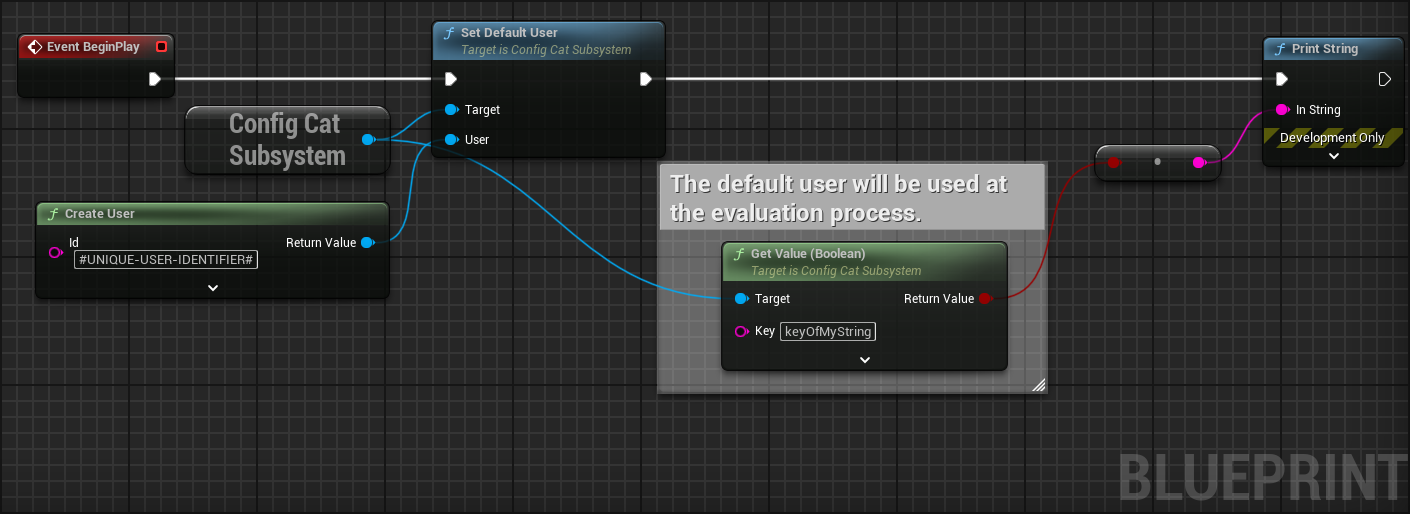 Unreal Engine Default User Example