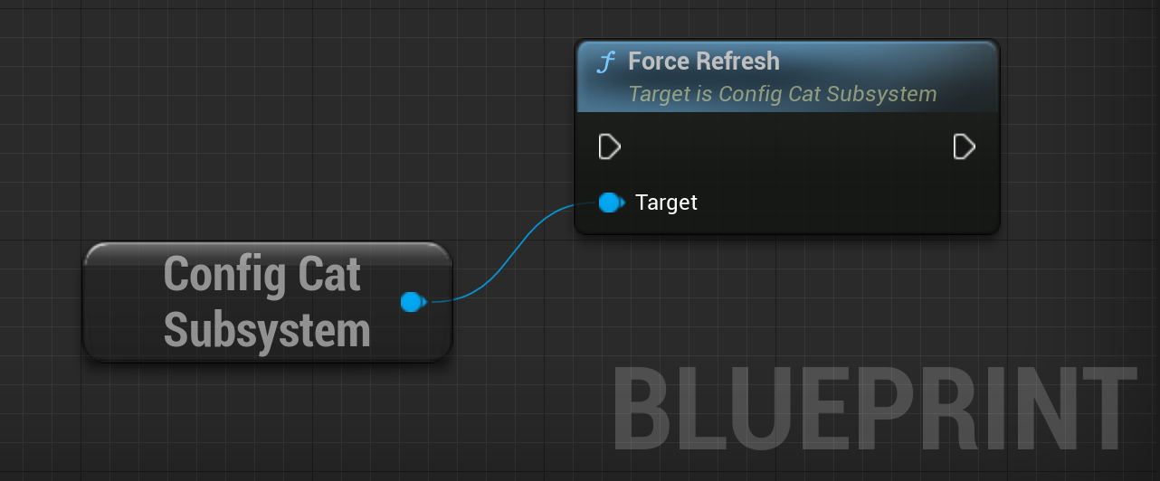 Unreal Engine Blueprint Force Refresh